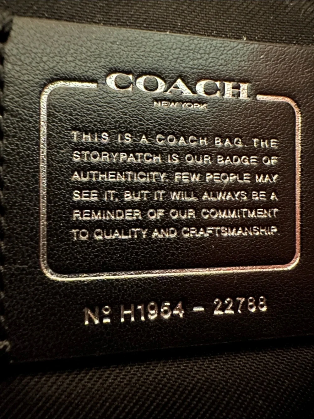 Coach Prairie Satchel 22788 Metallic Graphite Leather Crossbody